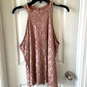 Cable & Gauge Dressy tank top- Large